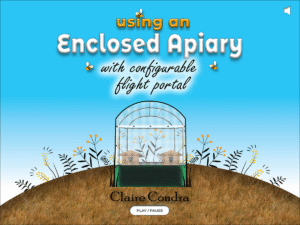 Using an Enclosed Apiary - cover