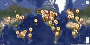 Map of Beekeeping Associations